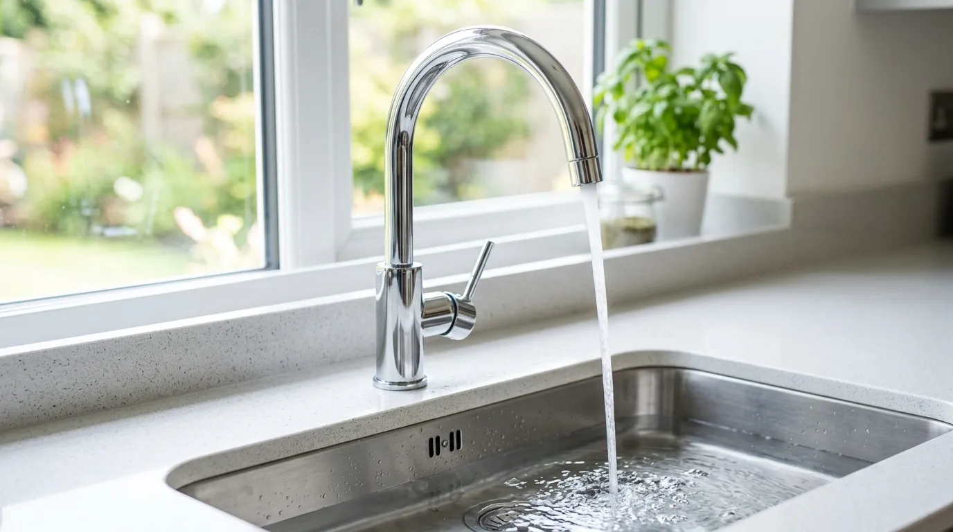 Local Plumbing Master Pros same day plumber fixing a faucet in Corning, CA